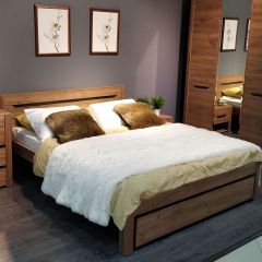АФИНА А3 Кровать 1600 (крафт) в Новом Уренгое - novyy-urengoy.mebel24.online | фото 4
