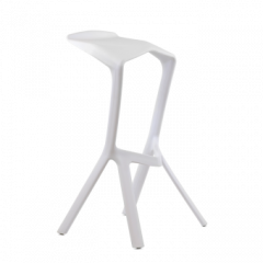 Барный стул Barneo N-227 Miura белый в Новом Уренгое - novyy-urengoy.mebel24.online | фото 1