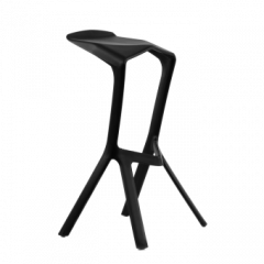 Барный стул Barneo N-227 Miura черный в Новом Уренгое - novyy-urengoy.mebel24.online | фото 1