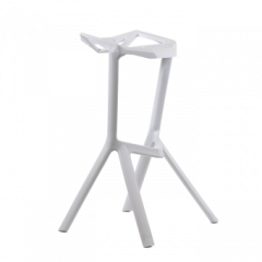 Барный стул Barneo N-228 One белый (95194) в Новом Уренгое - novyy-urengoy.mebel24.online | фото 1