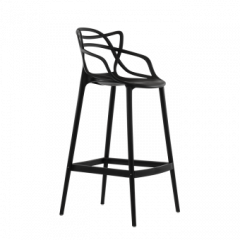 Барный стул Barneo N-235 Masters, черный, design Phillip Stark в Новом Уренгое - novyy-urengoy.mebel24.online | фото
