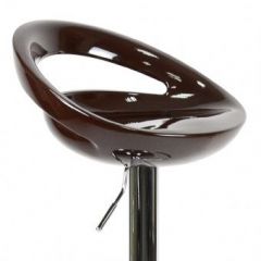 Барный стул Barneo N-6 Disco темно-коричневый глянец в Новом Уренгое - novyy-urengoy.mebel24.online | фото 4