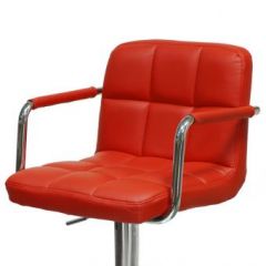 Барный стул Barneo N-69 Kruger Arm Красный в Новом Уренгое - novyy-urengoy.mebel24.online | фото 2