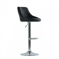 Барный стул Barneo N-83 Comfort (Комфорт) черный в Новом Уренгое - novyy-urengoy.mebel24.online | фото