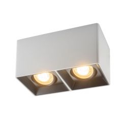 DK3035-WB Светильник накладной IP 20, 10 Вт, GU5.3, LED, белый/черный, пластик в Новом Уренгое - novyy-urengoy.mebel24.online | фото