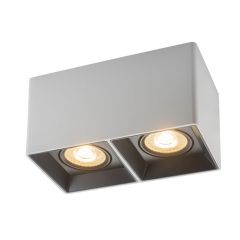 DK3035-WB Светильник накладной IP 20, 10 Вт, GU5.3, LED, белый/черный, пластик в Новом Уренгое - novyy-urengoy.mebel24.online | фото 2