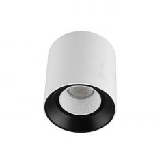 DK3090-WB+WH Светильник накладной IP 20, 10 Вт, GU5.3, LED, бело-черный/белый, пластик в Новом Уренгое - novyy-urengoy.mebel24.online | фото