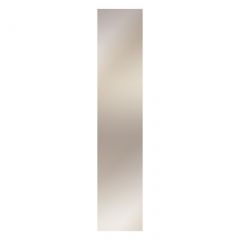 Фасад двери с зеркалом (левый) Черный Марсель в Новом Уренгое - novyy-urengoy.mebel24.online | фото 1