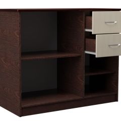 Комод АЛЛА (Венге/дуб млечный) Эко в Новом Уренгое - novyy-urengoy.mebel24.online | фото 2