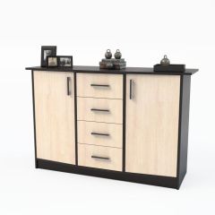 Комод К-2.1 (Венге/Дуб молочный) в Новом Уренгое - novyy-urengoy.mebel24.online | фото