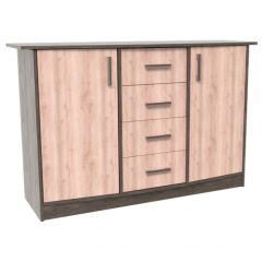 Комод К-2.1 (Ясень анкор/Дуб сакраменто) в Новом Уренгое - novyy-urengoy.mebel24.online | фото