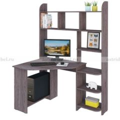 Компьютерный стол №19 (Анкор темный) в Новом Уренгое - novyy-urengoy.mebel24.online | фото