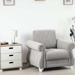 Комплект Роуз ТД 414 диван-кровать + кресло + комплект подушек в Новом Уренгое - novyy-urengoy.mebel24.online | фото 2