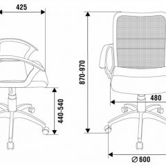 Кресло Бюрократ CH-590/BLACK в Новом Уренгое - novyy-urengoy.mebel24.online | фото 5