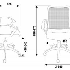 Кресло Бюрократ CH-590SL/BLACK в Новом Уренгое - novyy-urengoy.mebel24.online | фото 4