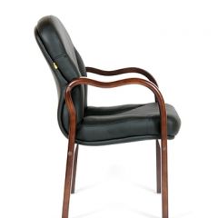 Кресло для посетителей CHAIRMAN 658 (натуральная кожа) в Новом Уренгое - novyy-urengoy.mebel24.online | фото 2