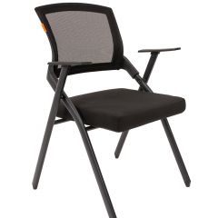 Кресло для посетителей CHAIRMAN NEXX (ткань стандарт черный/сетка DW-01) в Новом Уренгое - novyy-urengoy.mebel24.online | фото