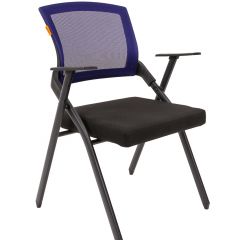 Кресло для посетителей CHAIRMAN NEXX (ткань стандарт черный/сетка DW-61) в Новом Уренгое - novyy-urengoy.mebel24.online | фото 1
