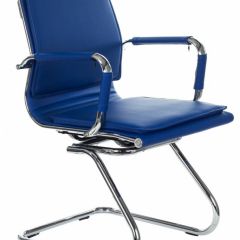 Кресло для посетителя Бюрократ CH-993-Low-V/blue синий в Новом Уренгое - novyy-urengoy.mebel24.online | фото
