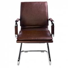 Кресло для посетителя Бюрократ CH-993-Low-V/Brown коричневый в Новом Уренгое - novyy-urengoy.mebel24.online | фото 4