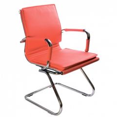 Кресло для посетителя Бюрократ CH-993-Low-V/Red красный в Новом Уренгое - novyy-urengoy.mebel24.online | фото 1