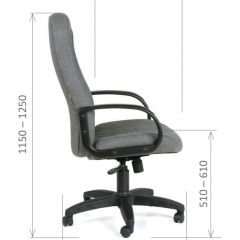 Кресло для руководителя  CHAIRMAN 685 СТ (ткань стандарт 10-356 черная) в Новом Уренгое - novyy-urengoy.mebel24.online | фото 6
