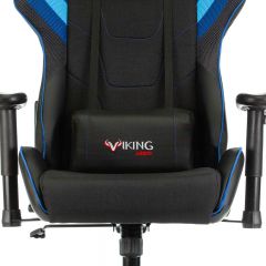 Кресло игровое Бюрократ VIKING 4 AERO BLUE черный/синий в Новом Уренгое - novyy-urengoy.mebel24.online | фото 7