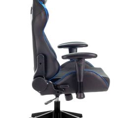 Кресло игровое Бюрократ VIKING 4 AERO BLUE черный/синий в Новом Уренгое - novyy-urengoy.mebel24.online | фото 8