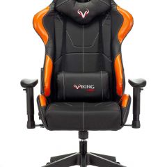 Кресло игровое Бюрократ VIKING 5 AERO ORANGE черный/оранжевый в Новом Уренгое - novyy-urengoy.mebel24.online | фото 3