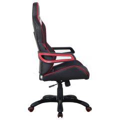 Кресло компьютерное BRABIX Nitro GM-001 (ткань/экокожа) черное, вставки красные (531816) в Новом Уренгое - novyy-urengoy.mebel24.online | фото 6