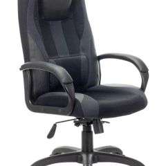 Кресло компьютерное BRABIX PREMIUM "Rapid GM-102" (экокожа/ткань, черное/серое) 532105 в Новом Уренгое - novyy-urengoy.mebel24.online | фото