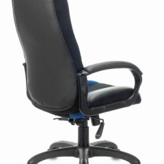 Кресло компьютерное BRABIX PREMIUM "Rapid GM-102" (экокожа/ткань, черное/синее) 532106 в Новом Уренгое - novyy-urengoy.mebel24.online | фото 4