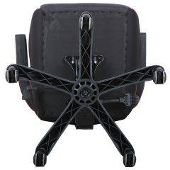 Кресло компьютерное BRABIX Techno Pro GM-003 (ткань черное/серое, вставки оранжевые) 531813 в Новом Уренгое - novyy-urengoy.mebel24.online | фото 9