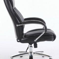 Кресло офисное BRABIX "Advance EX-575" (хром/экокожа/черное) 531825 в Новом Уренгое - novyy-urengoy.mebel24.online | фото 3