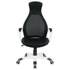 Кресло офисное BRABIX PREMIUM "Genesis EX-517" (белый/черный) 531573 в Новом Уренгое - novyy-urengoy.mebel24.online | фото 2