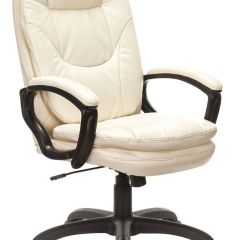 Кресло офисное BRABIX PREMIUM "Trend EX-568", экокожа, бежевое, 532102 в Новом Уренгое - novyy-urengoy.mebel24.online | фото