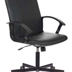 Кресло офисное BRABIX "Simple EX-521" (экокожа, черное) 532103 в Новом Уренгое - novyy-urengoy.mebel24.online | фото