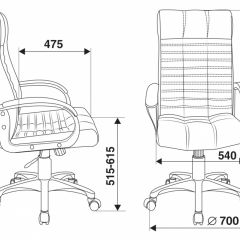 Кресло руководителя Бюрократ KB-10/BLACK в Новом Уренгое - novyy-urengoy.mebel24.online | фото 4