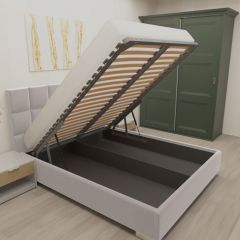 Кровать Асти интерьерная +основание/ПМ/бельевое дно (120х200) в Новом Уренгое - novyy-urengoy.mebel24.online | фото 3