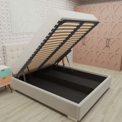 Кровать Брауни интерьерная +основание/ПМ/бельевое дно (160х200) в Новом Уренгое - novyy-urengoy.mebel24.online | фото 2