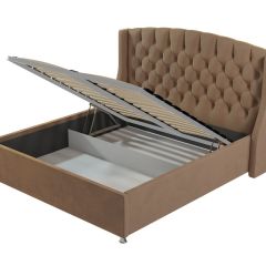 Кровать Франческа + Решетка+ПМ (1400) *БЕЗ ДНА в Новом Уренгое - novyy-urengoy.mebel24.online | фото 3