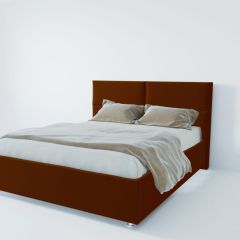 Кровать Корсика с ПМ 1200 (велюр бордо) в Новом Уренгое - novyy-urengoy.mebel24.online | фото 2