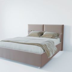 Кровать Корсика с ПМ 1400 (велюр серый) в Новом Уренгое - novyy-urengoy.mebel24.online | фото 2
