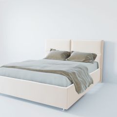 Кровать Корсика с ПМ 1800 (экокожа белая) в Новом Уренгое - novyy-urengoy.mebel24.online | фото 2
