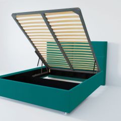 Кровать Корсика с ПМ 1800 (велюр бирюзовый) в Новом Уренгое - novyy-urengoy.mebel24.online | фото