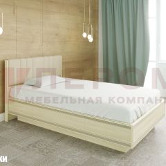 Кровать КР-1011 с мягким изголовьем в Новом Уренгое - novyy-urengoy.mebel24.online | фото