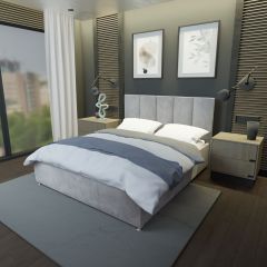 Кровать Мерида Решетка+ПМ (1600) *БЕЗ ДНА в Новом Уренгое - novyy-urengoy.mebel24.online | фото