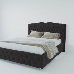 Кровать Нягань с ПМ 800 (экокожа кольт ч) в Новом Уренгое - novyy-urengoy.mebel24.online | фото
