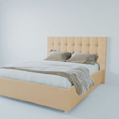 Кровать Венеция с ПМ 1600 (экокожа бежевая) в Новом Уренгое - novyy-urengoy.mebel24.online | фото 2