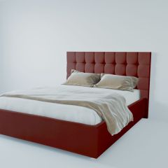 Кровать Венеция с ПМ 800 (велюр бордо) в Новом Уренгое - novyy-urengoy.mebel24.online | фото 2
